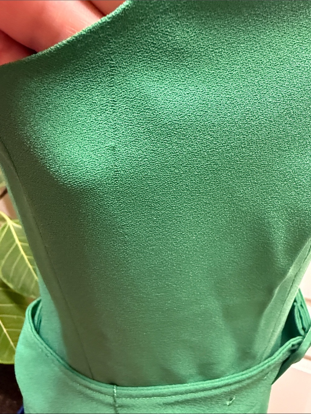 Banana Republic Emerald Green Belted Sleeveless Jumpsuit Size 4 - Picture 7 of 11